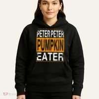 Peter Pumpkin Eater Halloween Funny Distressed Hoodie thumb 5