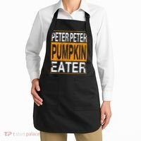 Peter Pumpkin Eater Halloween Funny Distressed Apron thumb 2