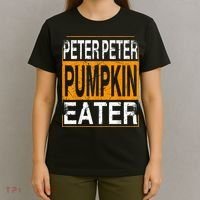 Peter Pumpkin Eater Halloween Funny Distressed T-Shirt thumb 4