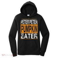 Peter Pumpkin Eater Halloween Funny Distressed Women's Hoodie thumb 0