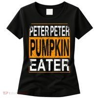 Peter Pumpkin Eater Halloween Funny Distressed Women's T-Shirt thumb 0