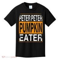 Peter Pumpkin Eater Halloween Funny Distressed Kids T-Shirt thumb 0