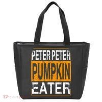 Peter Pumpkin Eater Halloween Funny Distressed Tote Bag thumb 0