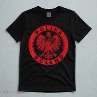 Polska Polish Eagle Vintage Distressed Poland Coat Of Arms T-Shirt thumb 5