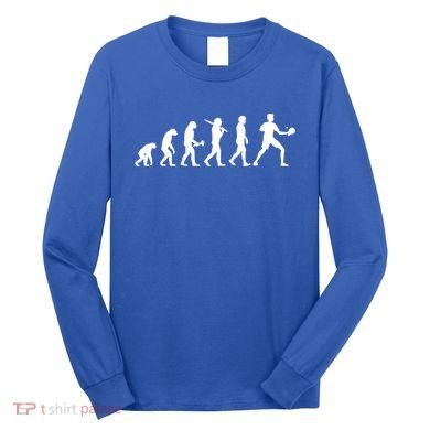 Ping Pong Evolution Table Tennis Meaningful Gift Long Sleeve Shirt