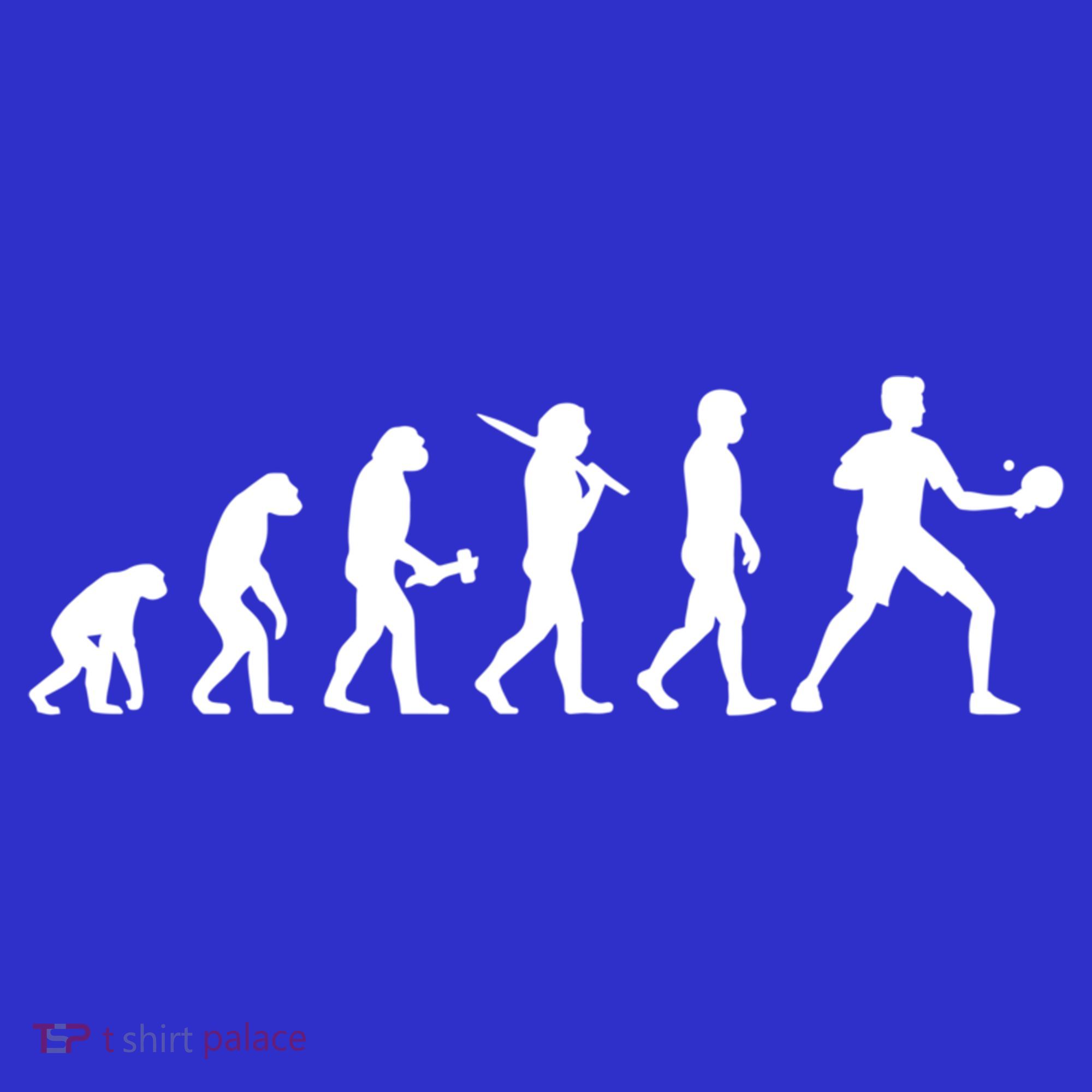 Ping Pong Evolution Table Tennis Meaningful Gift Button