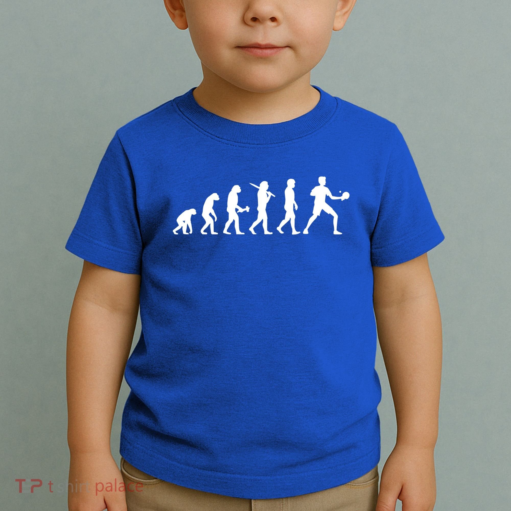 Ping Pong Evolution Table Tennis Meaningful Gift Toddler T-Shirt