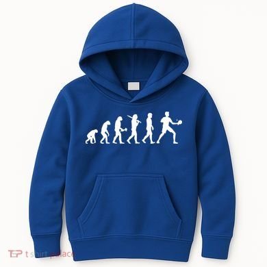 Ping Pong Evolution Table Tennis Meaningful Gift Kids Hoodie