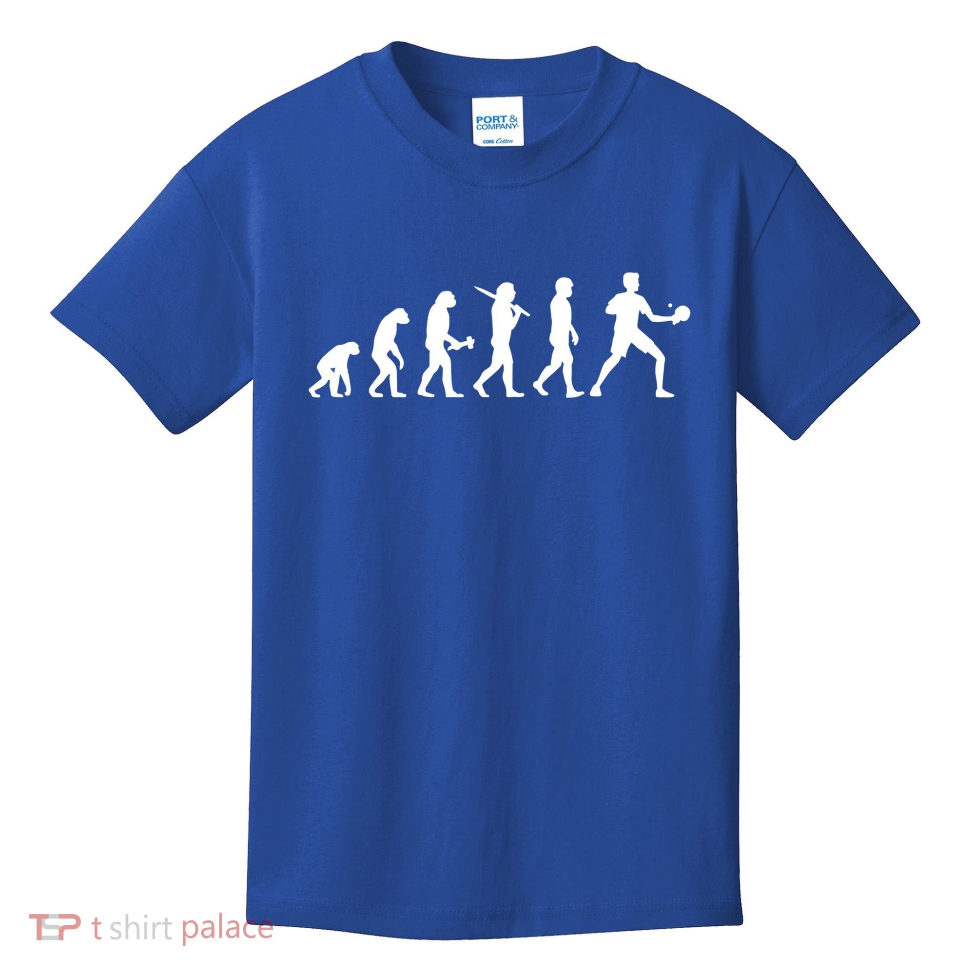 Ping Pong Evolution Table Tennis Meaningful Gift Kids T-Shirt