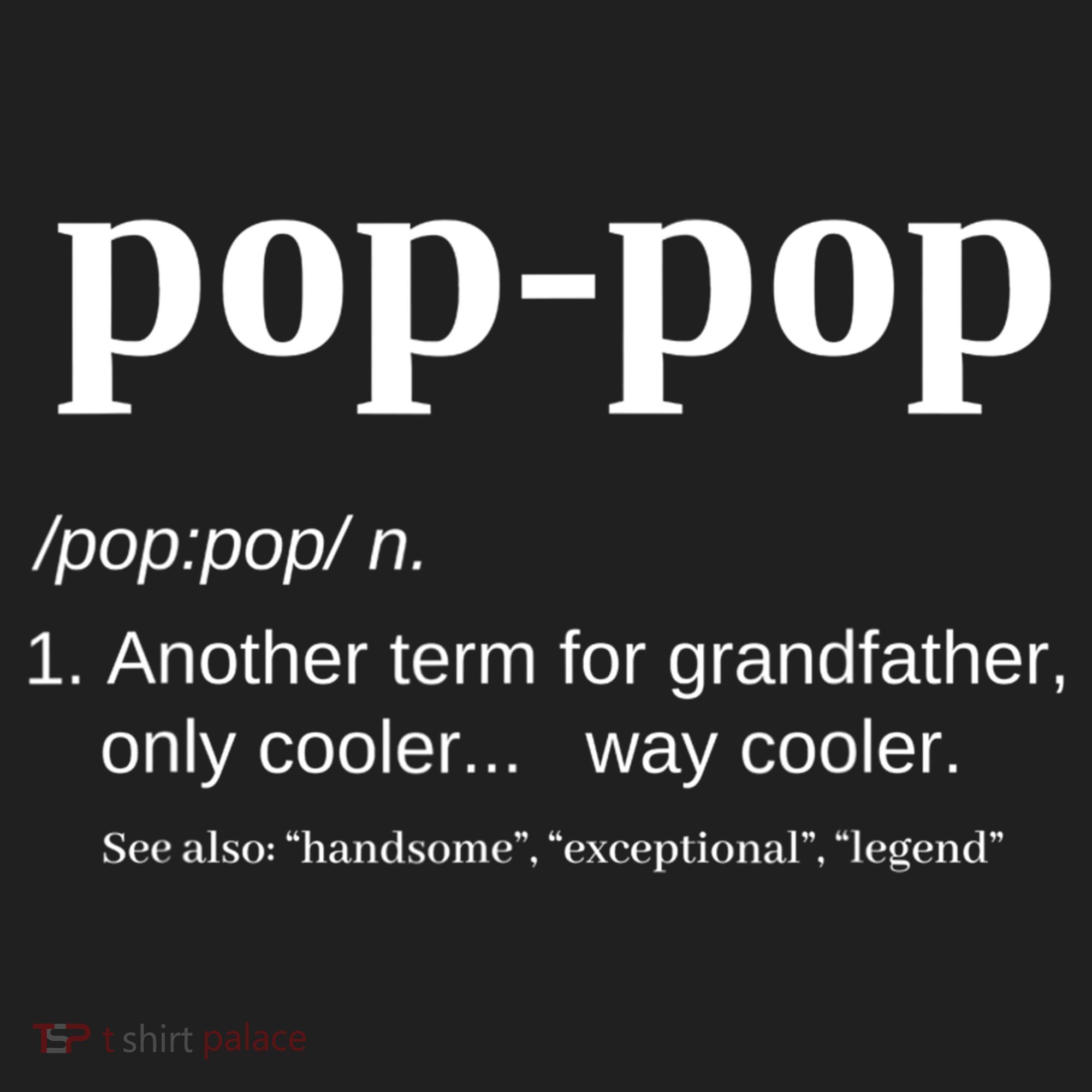 Pop Pop Funny Gift Grandpa Fathers Day Great Gift Popgiftpop Tee Women's Sweatshirt