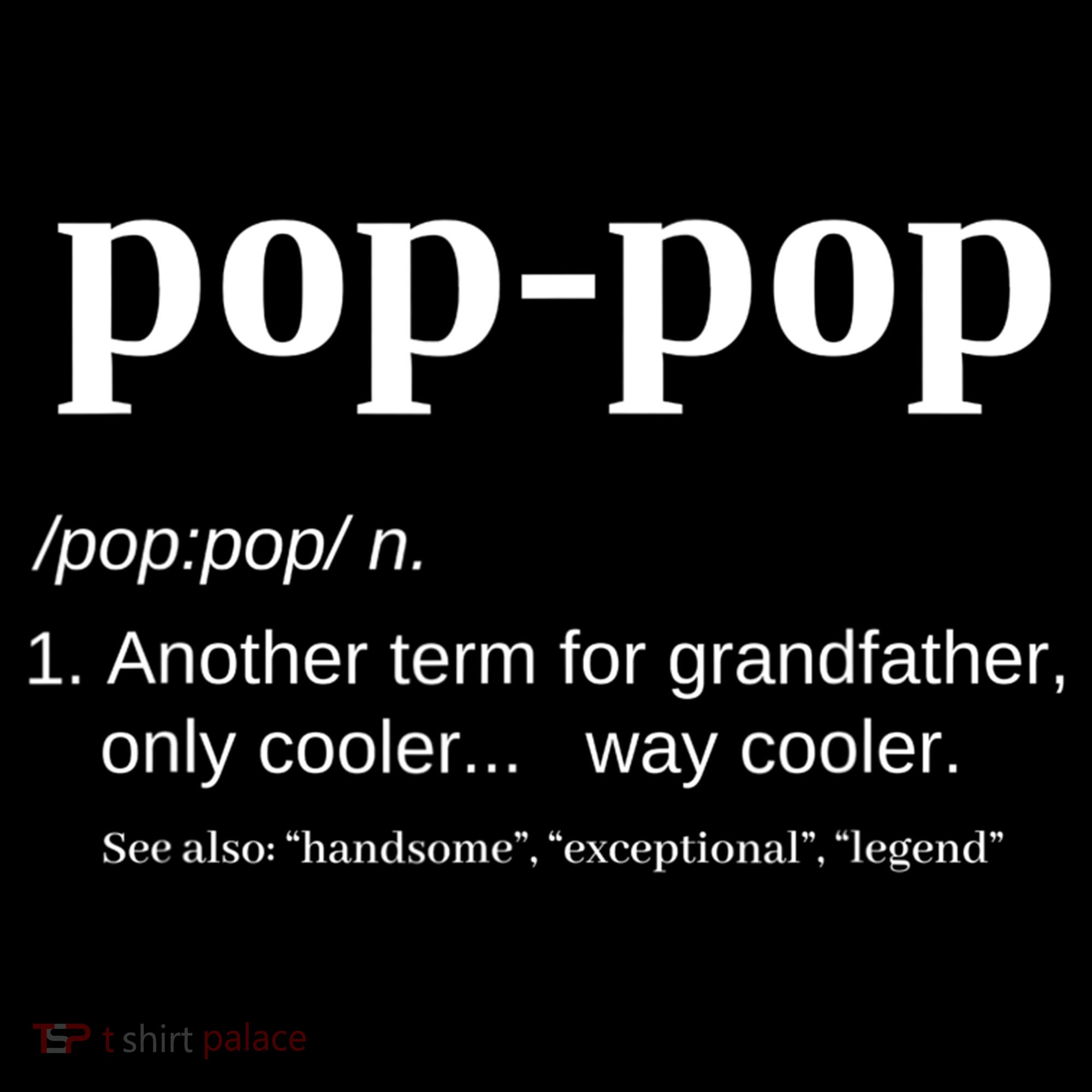 Pop Pop Funny Gift Grandpa Fathers Day Great Gift Popgiftpop Tee Women's Hoodie