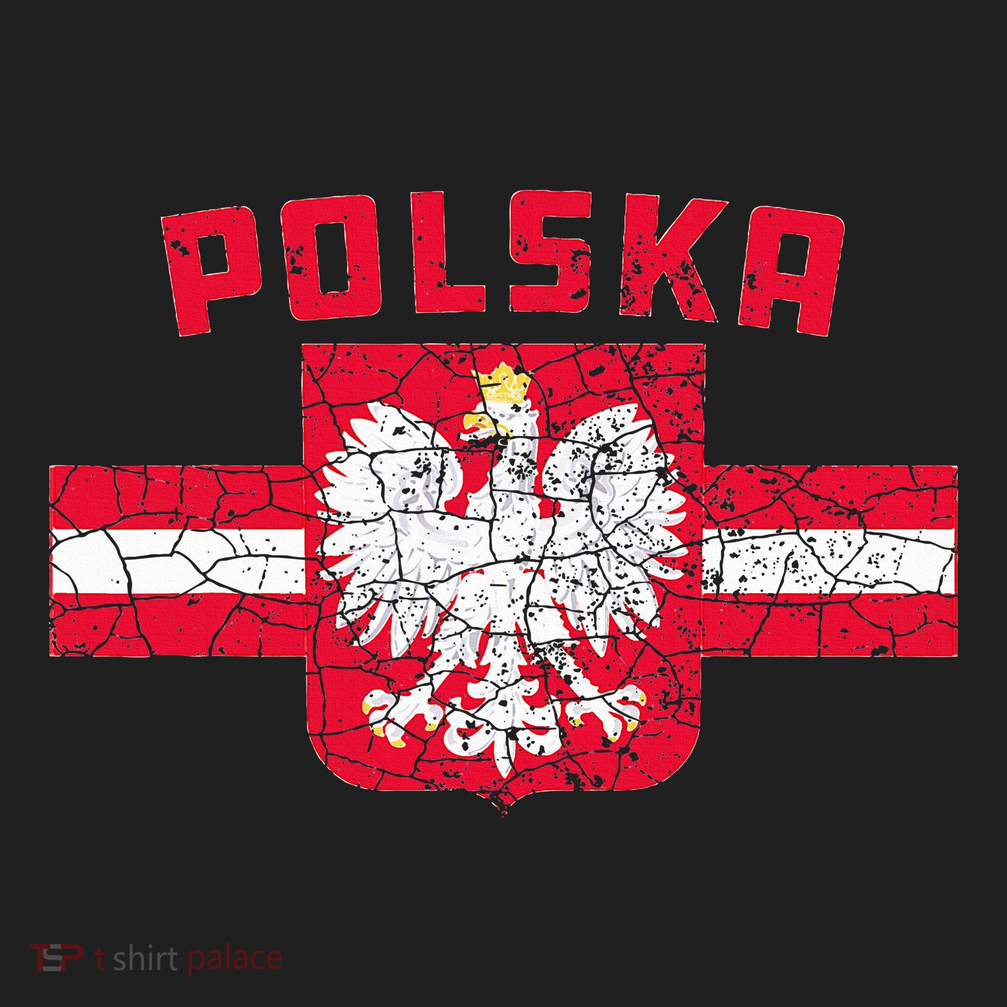 Polska Poland Flag Polish White Eagle Women's Sweatshirt