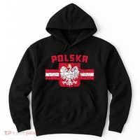 Polska Poland Flag Polish White Eagle Hoodie thumb 0