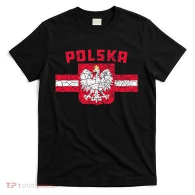 Polska Poland Flag Polish White Eagle T-Shirt