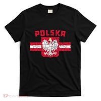 Polska Poland Flag Polish White Eagle T-Shirt thumb 0