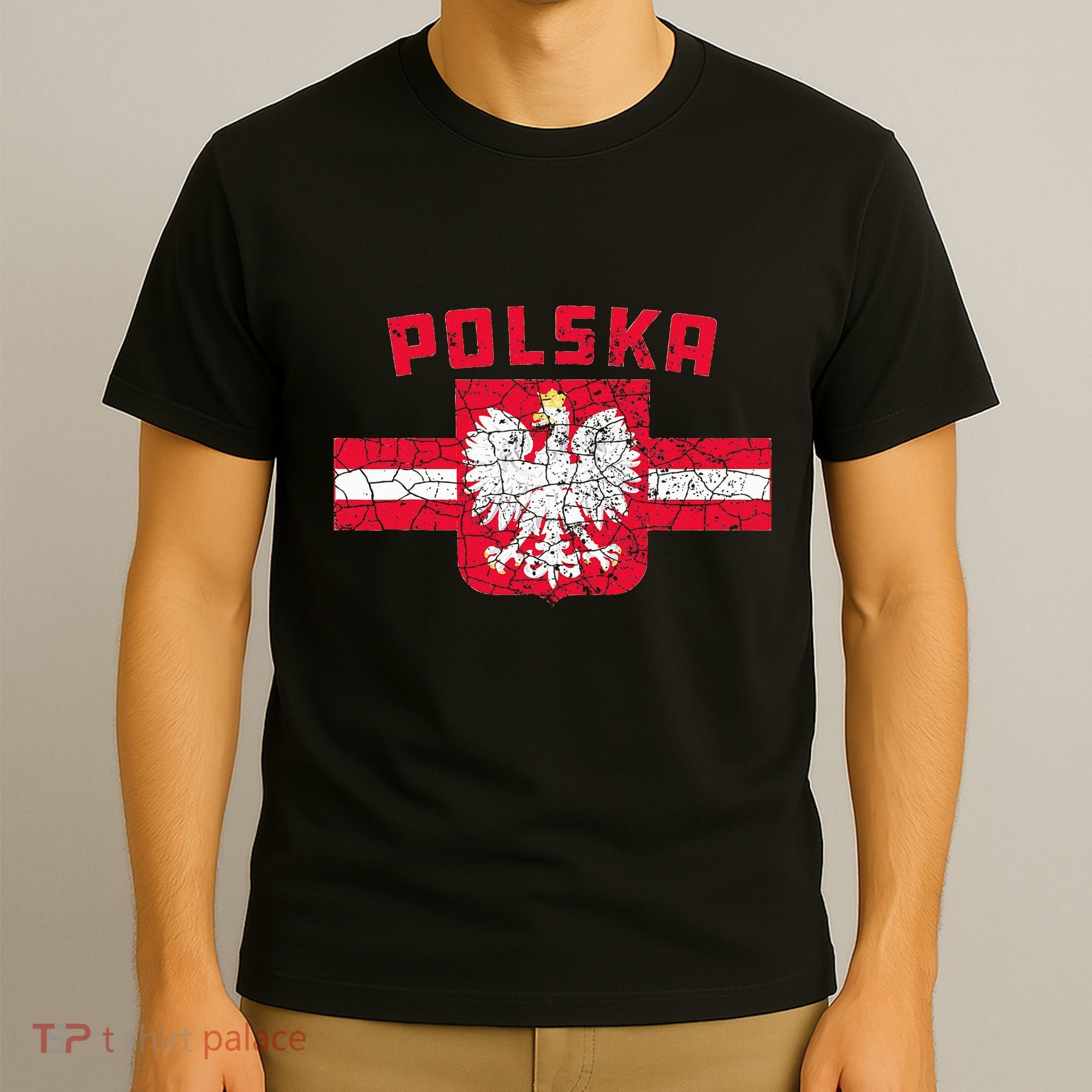 Polska Poland Flag Polish White Eagle T-Shirt