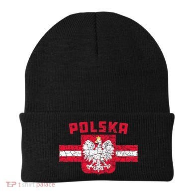Polska Poland Flag Polish White Eagle Beanie