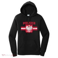 Polska Poland Flag Polish White Eagle Women's Hoodie thumb 0