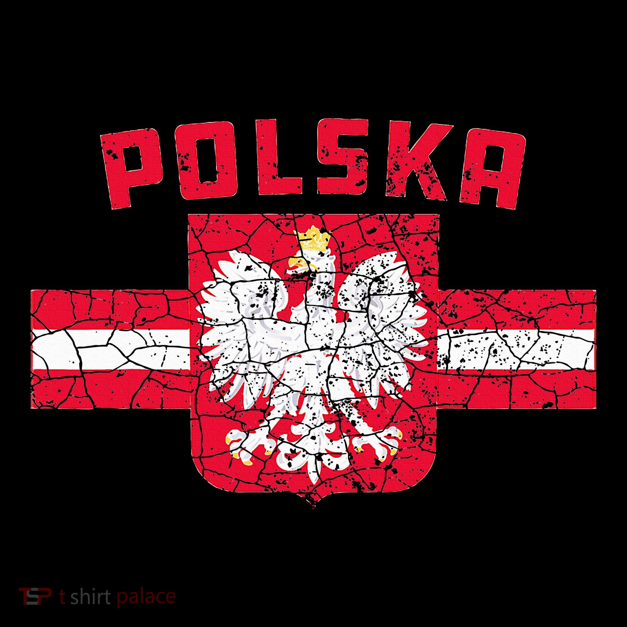 Polska Poland Flag Polish White Eagle Women's Hoodie