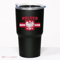 Polska Poland Flag Polish White Eagle Tumbler thumb 0