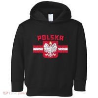 Polska Poland Flag Polish White Eagle Toddler Hoodie thumb 0