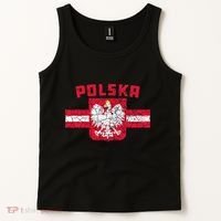 Polska Poland Flag Polish White Eagle Tank Top thumb 2