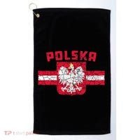 Polska Poland Flag Polish White Eagle Golf Towel thumb 0