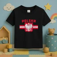 Polska Poland Flag Polish White Eagle Toddler T-Shirt thumb 3