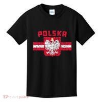 Polska Poland Flag Polish White Eagle Kids T-Shirt thumb 0