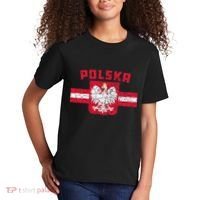 Polska Poland Flag Polish White Eagle Kids T-Shirt thumb 2