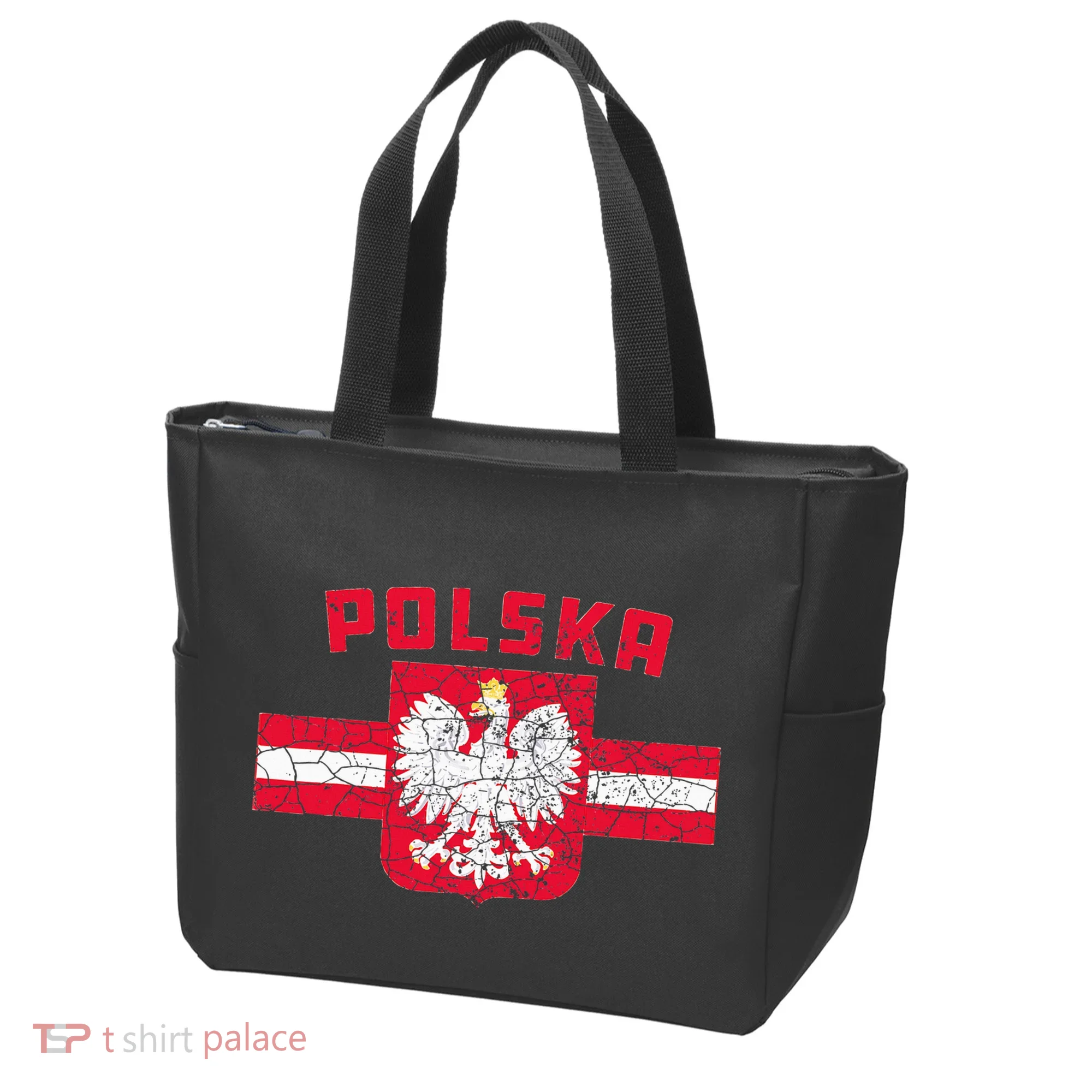 Polska Poland Flag Polish White Eagle Tote Bag