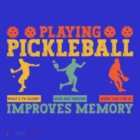 Pickleball Player Funny Playing Pickleball Improves Memory Funny Gift Toddler Hoodie thumb 2