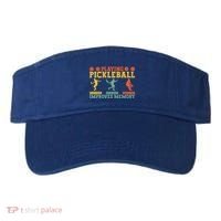 Pickleball Player Funny Playing Pickleball Improves Memory Funny Gift Visor thumb 0