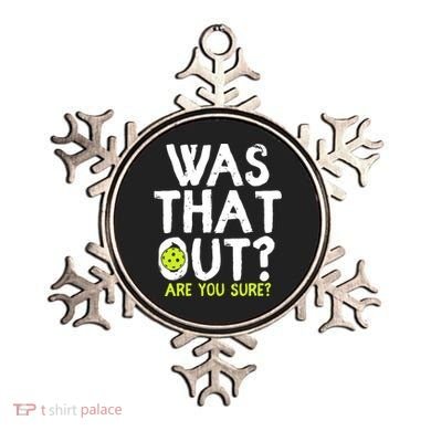 Pickleball Player Funny Sayings Ornament