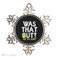 Pickleball Player Funny Sayings Ornament thumb 0