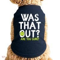 Pickleball Player Funny Sayings Doggie Tank thumb 0