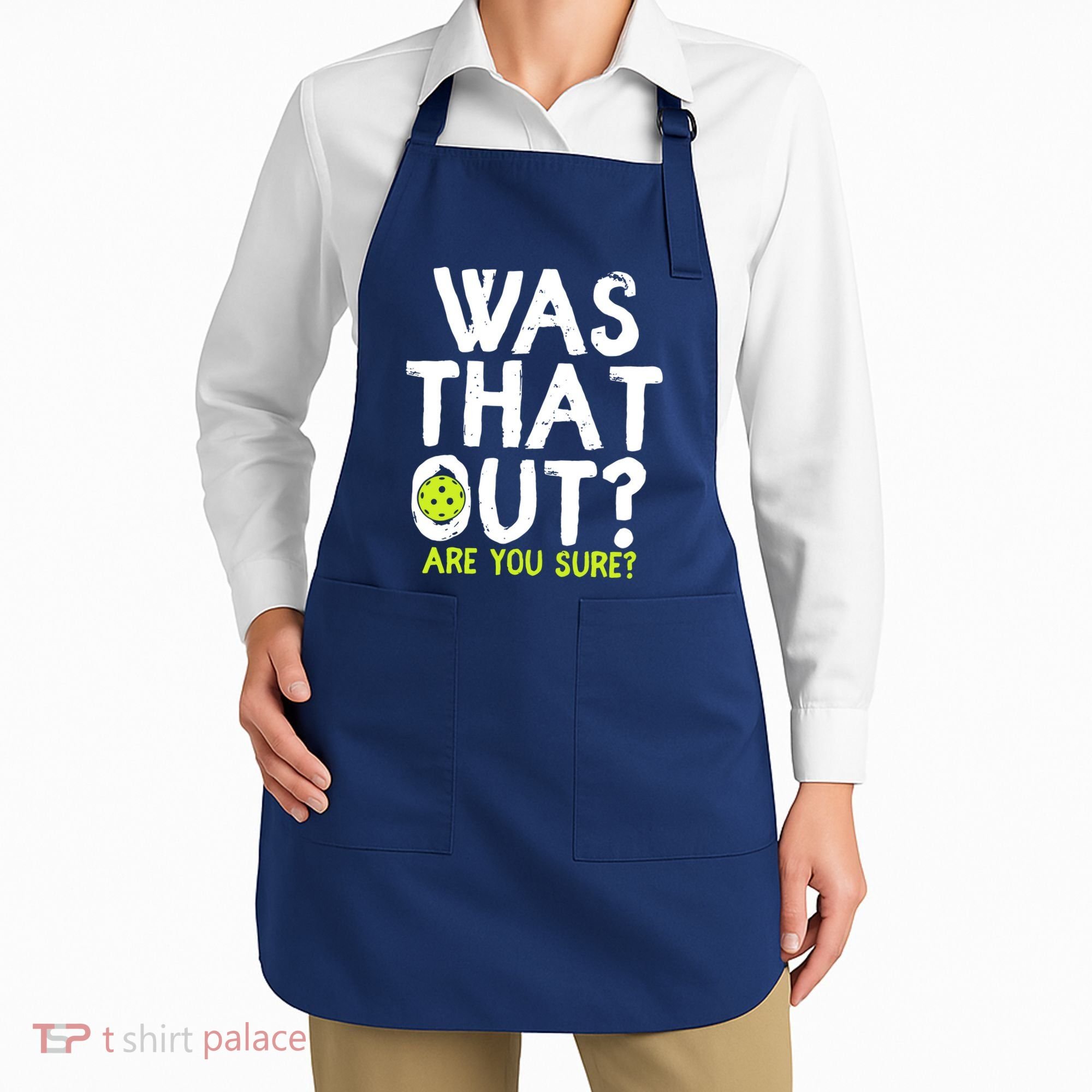 Pickleball Player Funny Sayings Apron