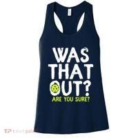 Pickleball Player Funny Sayings Women's Tank Top thumb 0