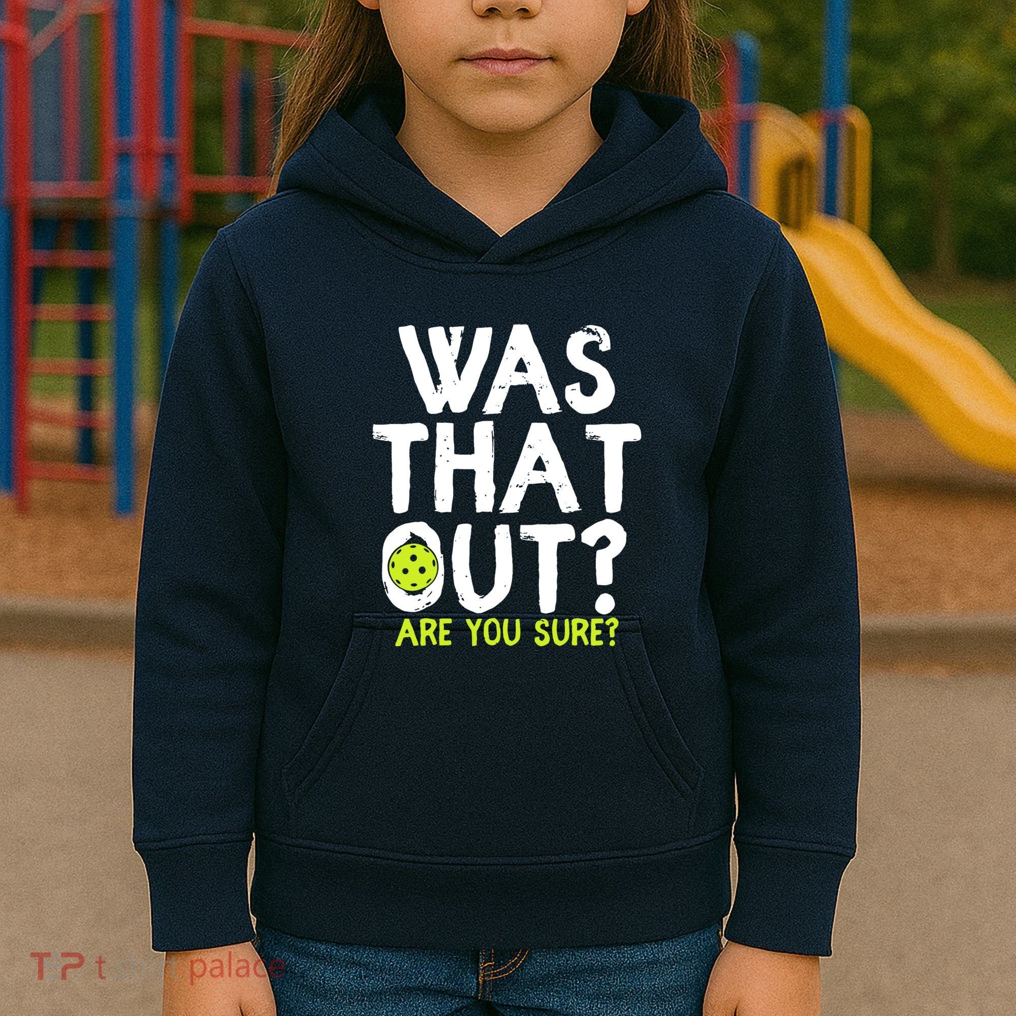 Pickleball Player Funny Sayings Kids Hoodie
