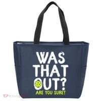 Pickleball Player Funny Sayings Tote Bag thumb 0