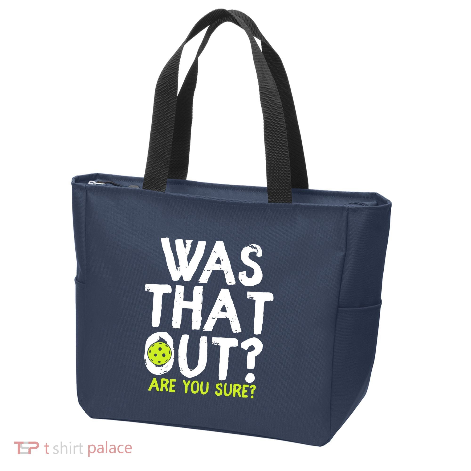 Pickleball Player Funny Sayings Tote Bag