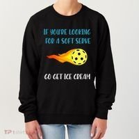Pickelball Pun Funny Gift For Pickleball Lovers & Players Women's Sweatshirt thumb 0