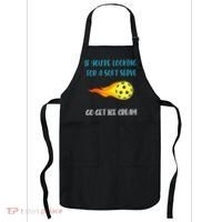 Pickelball Pun Funny Gift For Pickleball Lovers & Players Apron thumb 0