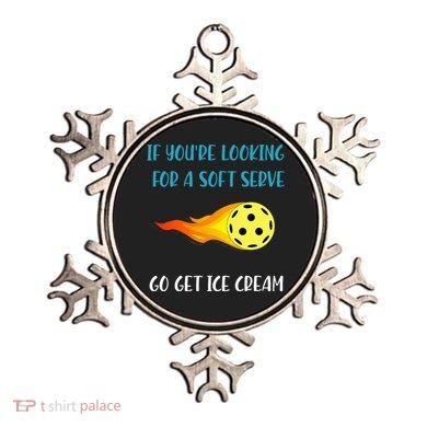 Pickelball Pun Funny Gift For Pickleball Lovers & Players Ornament