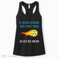 Pickelball Pun Funny Gift For Pickleball Lovers & Players Women's Tank Top thumb 0
