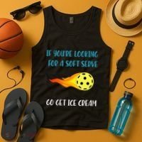Pickelball Pun Funny Gift For Pickleball Lovers & Players Tank Top thumb 4