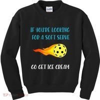 Pickelball Pun Funny Gift For Pickleball Lovers & Players Kids Sweatshirt thumb 0