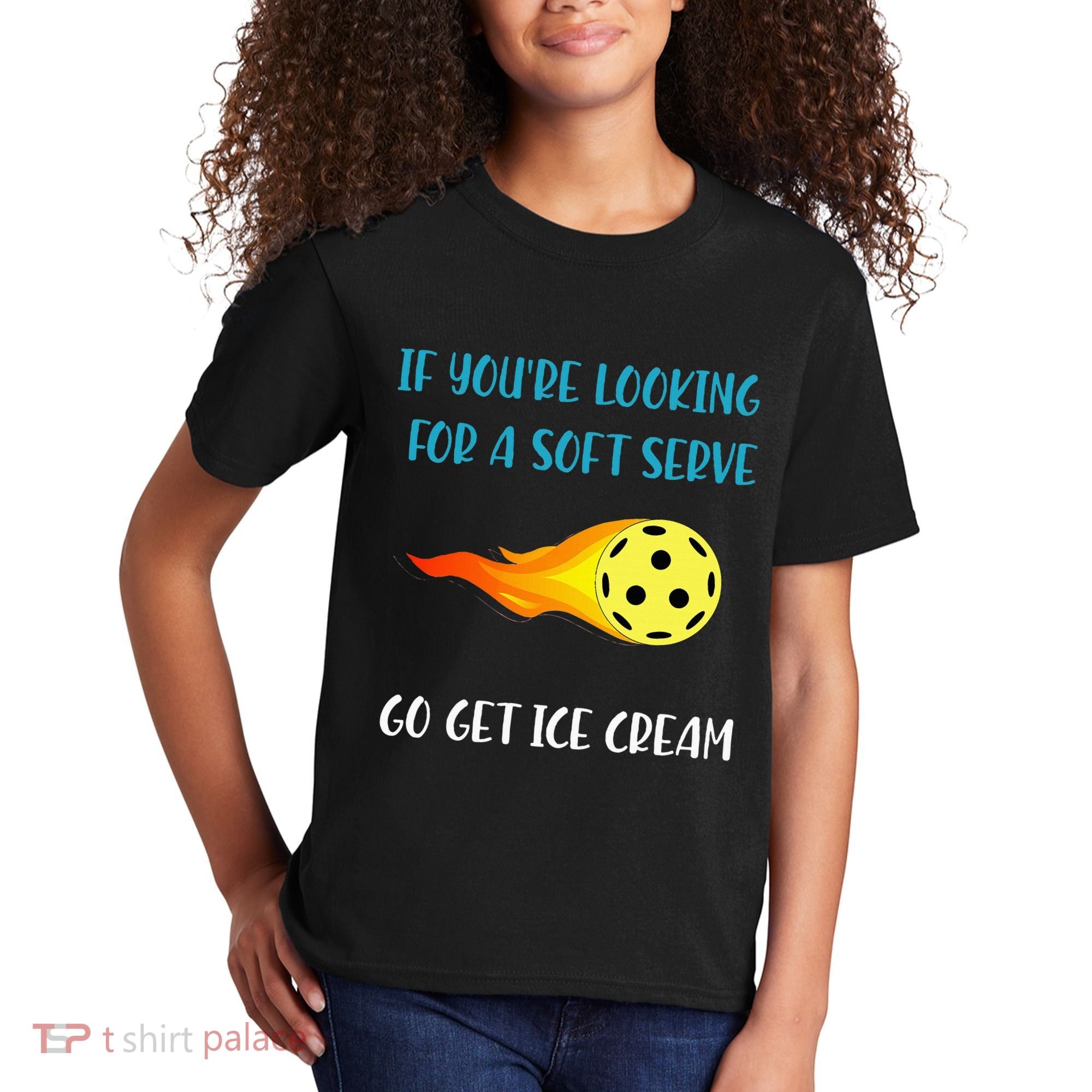 Pickelball Pun Funny Gift For Pickleball Lovers & Players Kids T-Shirt