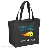 Pickelball Pun Funny Gift For Pickleball Lovers & Players Tote Bag thumb 2