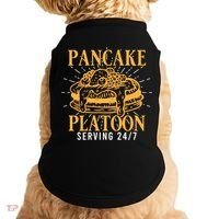 Pancake Platoon Football Line Great Gift Doggie Tank thumb 0